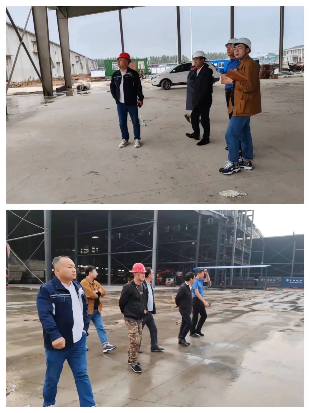 迎雙節 築安全 | 哈安建集團開展建築施工安全檢查 築牢施工現場安全防線